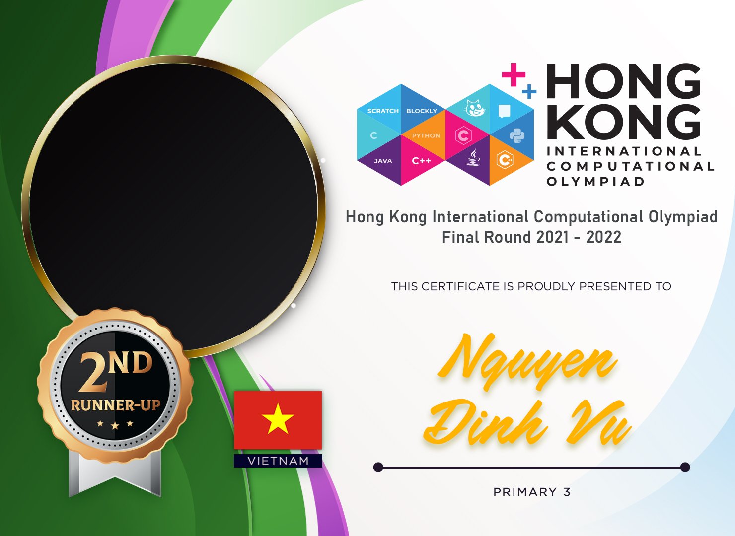 HongKong International Computational Olympiad - HKICO Việt Nam