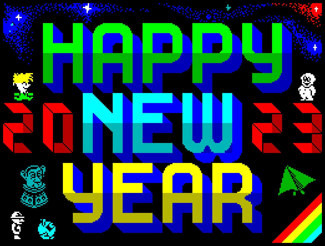 Andy  Andy - Happy New Year 2024 (ZX Spectrum) 2024 is nearly upon us
