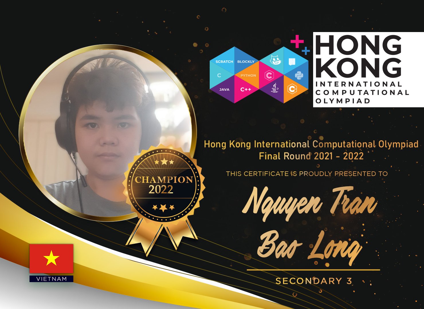 HongKong International Computational Olympiad - HKICO Việt Nam