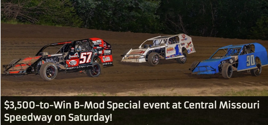 Race #8 - $3,500-to-Win B-Mods plus Weekly Racing
