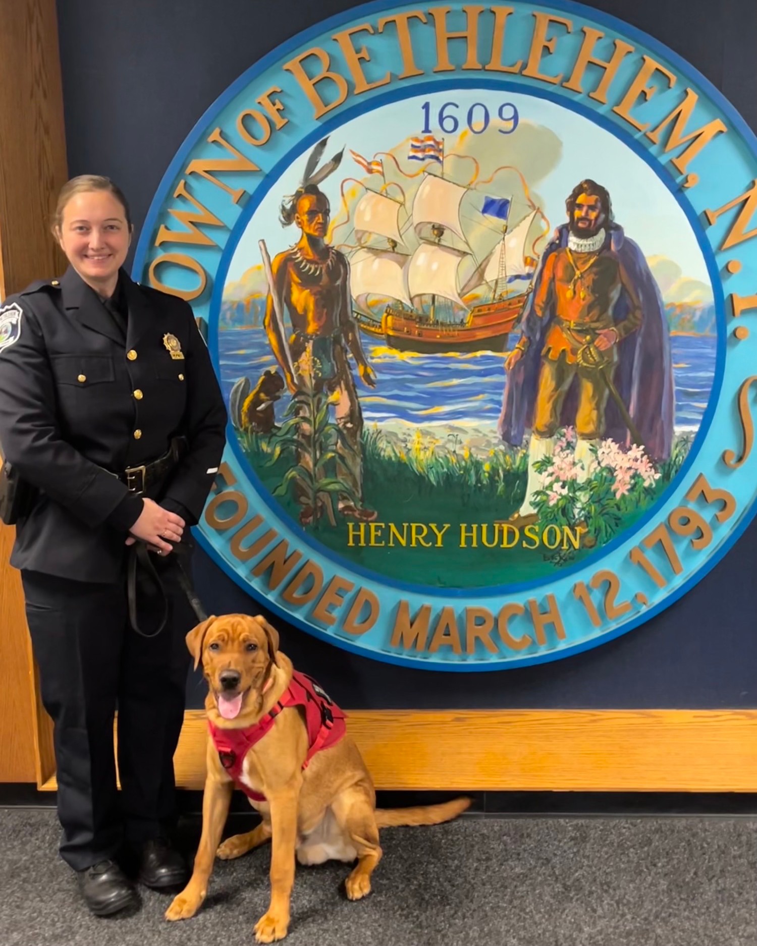 Bethlehem - At a ceremony earlier today, Officer Caitlyn Krage was ...