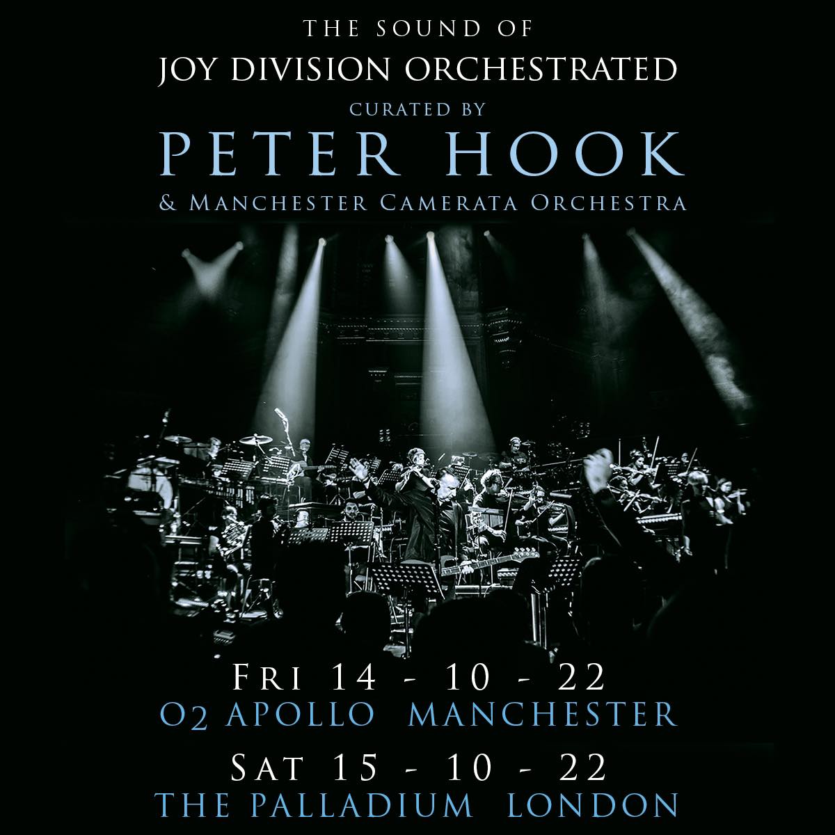 Joy Division performs at Manchester Apollo