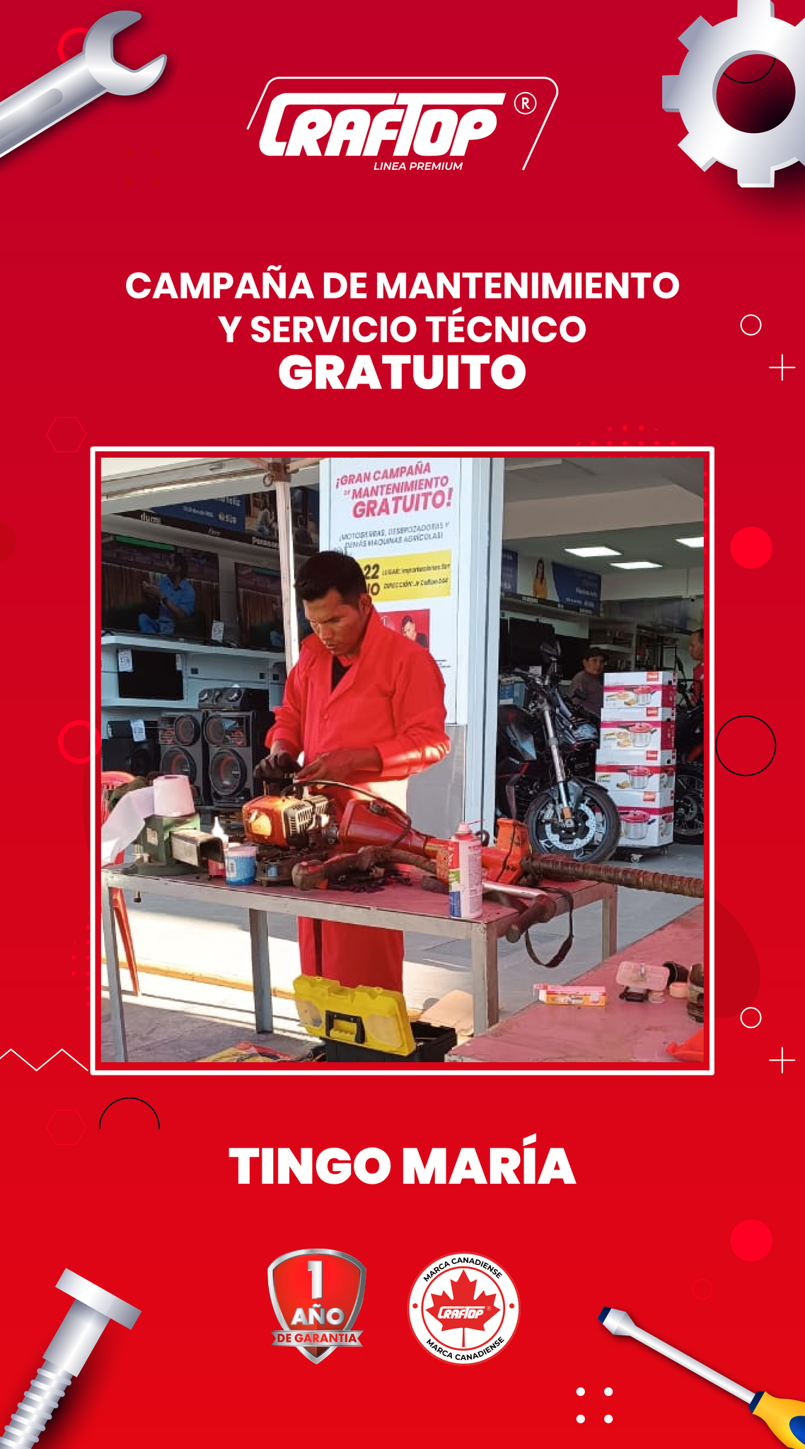 📢¡Así se esta viviendo la... - Craftop Perú línea Premium