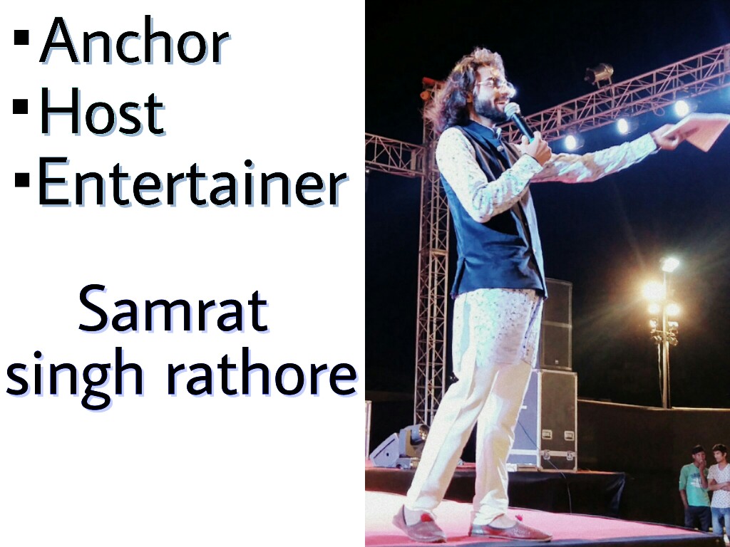 Anchor Samrat Singh Rathore