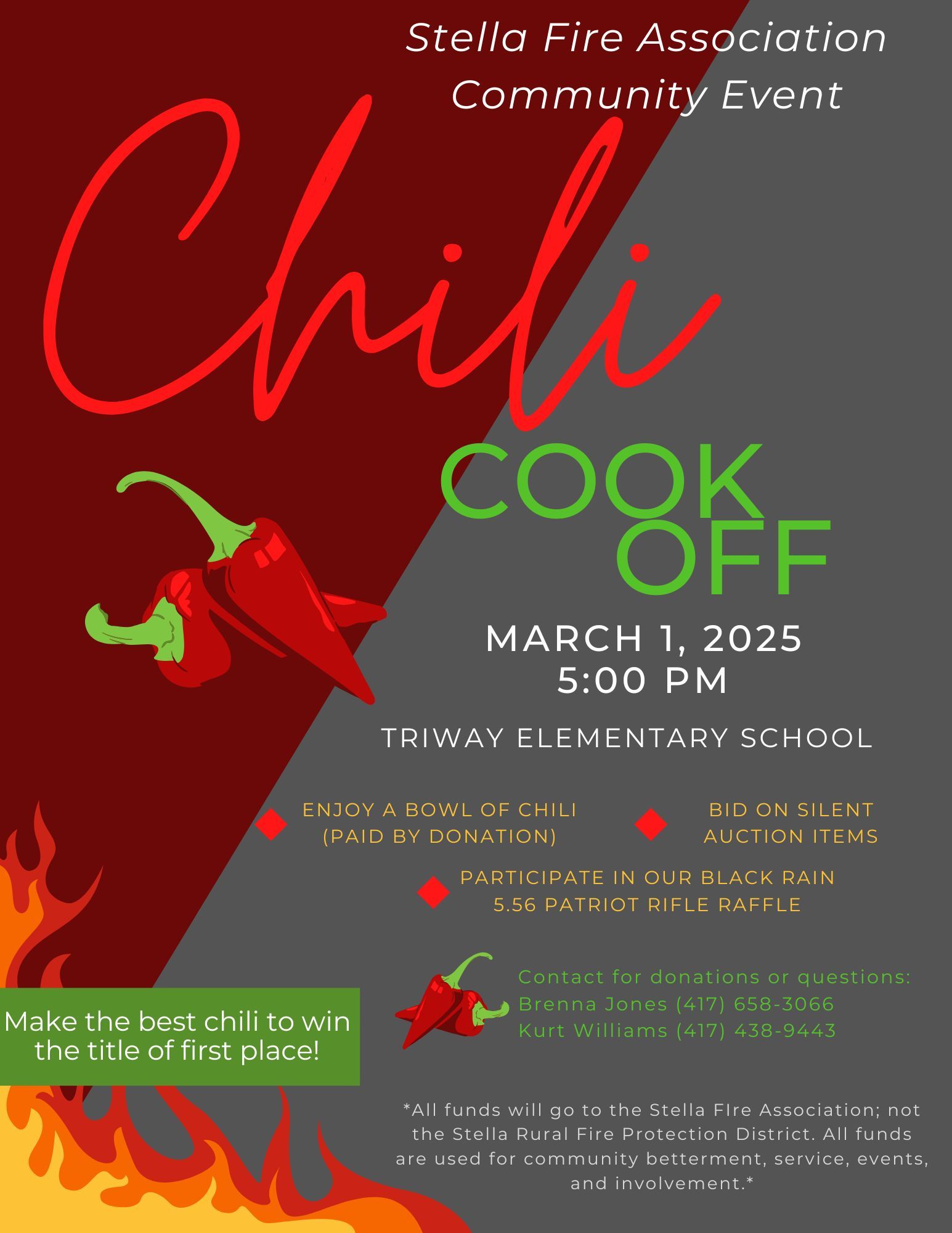 Chili Cook-Off and Silent Auction