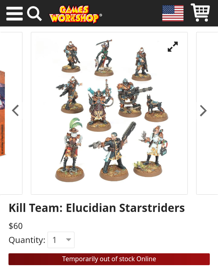 Elucidian Starstriders (W40k Kill Team, Proxies) : r/minipainting