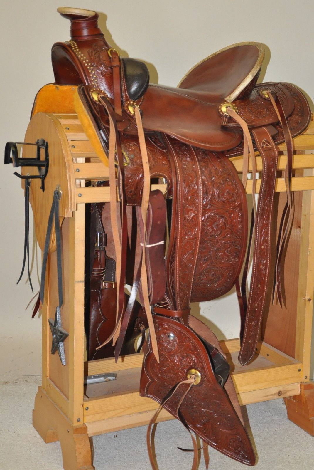 WILD O WEST - ASKING 799$ BRAND NEW Handmade Stallion Dark Oil ...