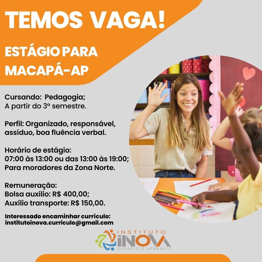 Instituto INOVA-Estágio e Aprendiz | Macapá AP