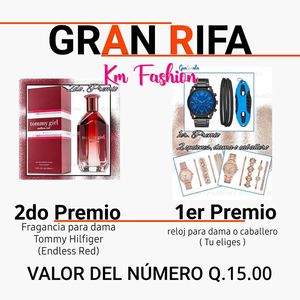 Entra a la rifa de un hermoso reloj... - KM Fashion Guatemala | Facebook