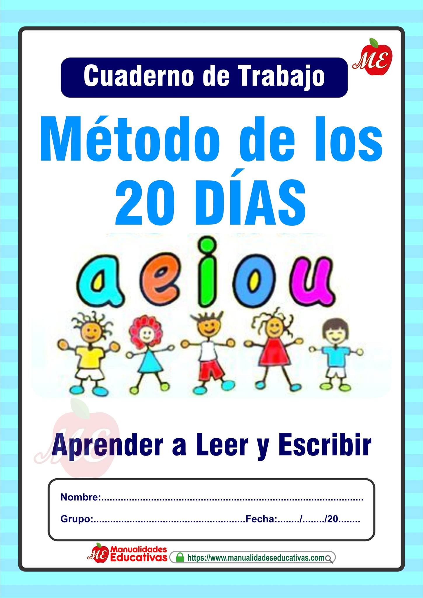 Materiales - Método de los 20 días Aprender a Leer y Escribir ⭕ ...