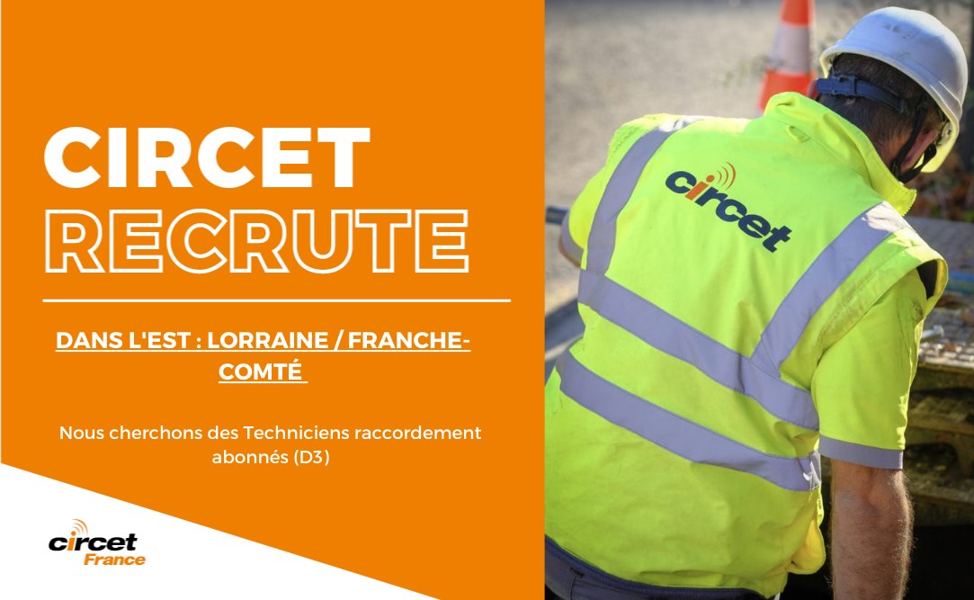 Circet - Nos professionnels de la région Grand Est...