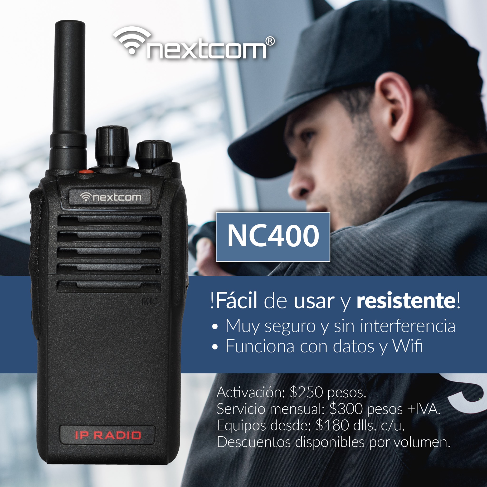 Radios Nextcom - Nuestro radio NC 400 es más el fácil de...