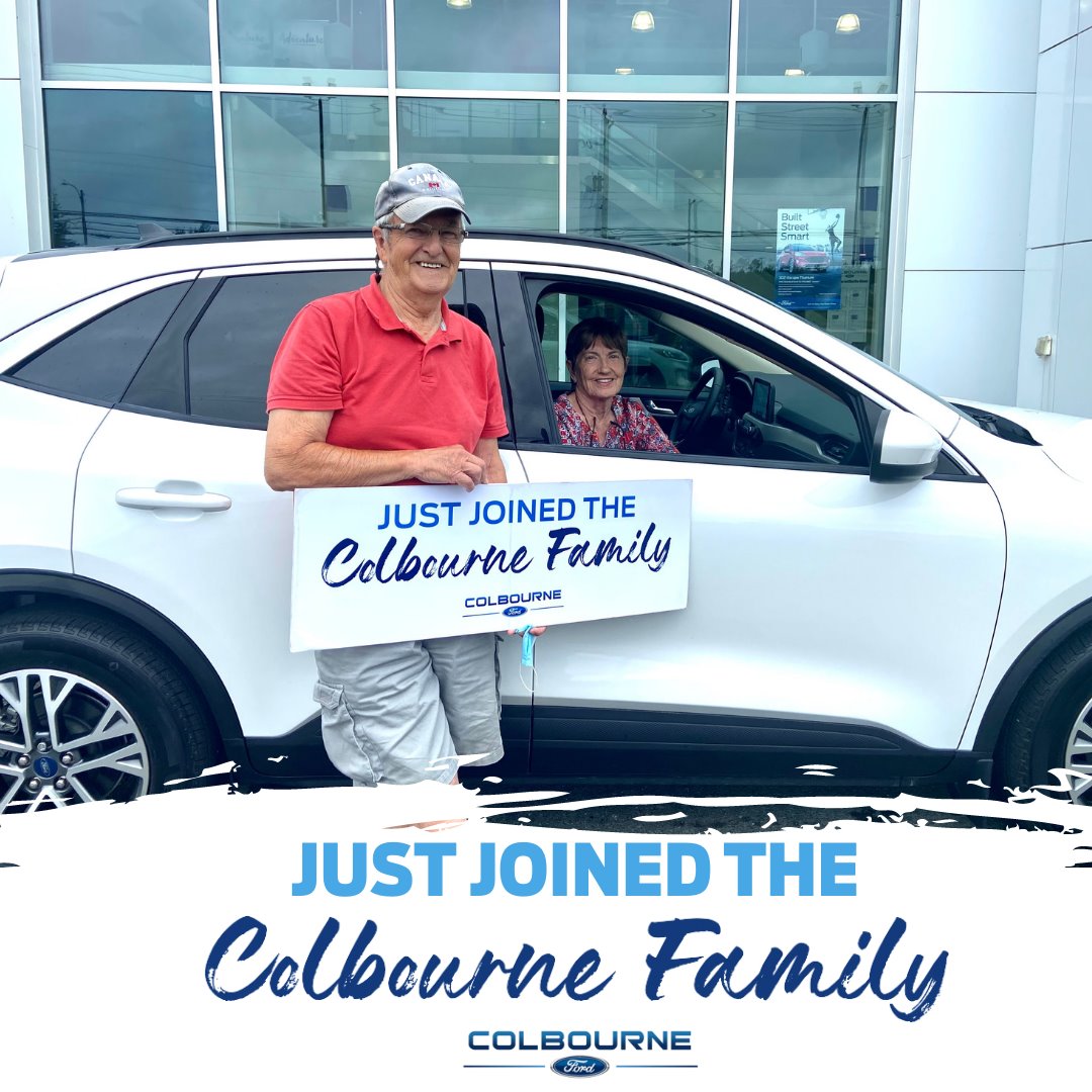 Colbourne Ford - Congratulations to John & Irene Campbell... | Facebook