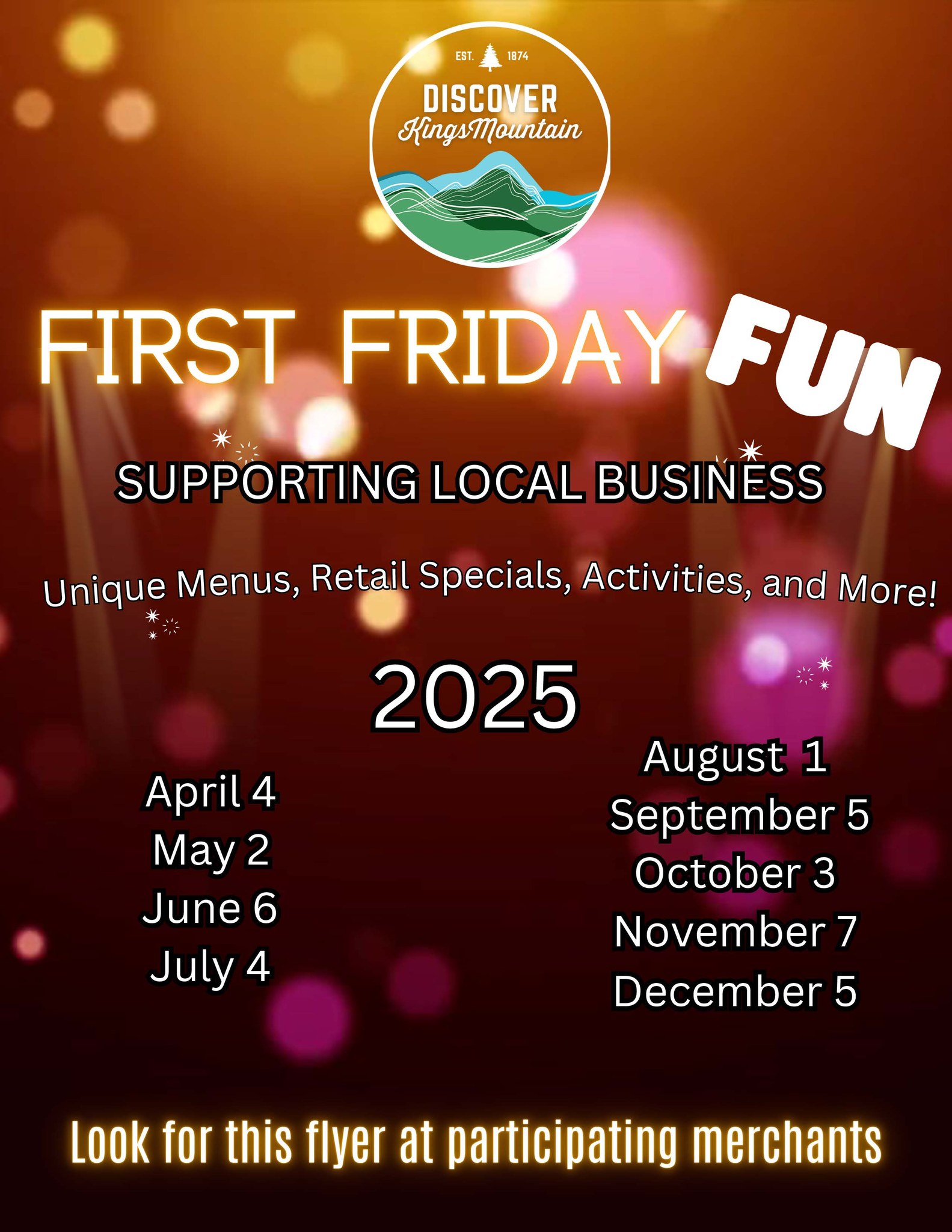 Kings - Visit Downtown Kings Mountain on the First Friday of every ...