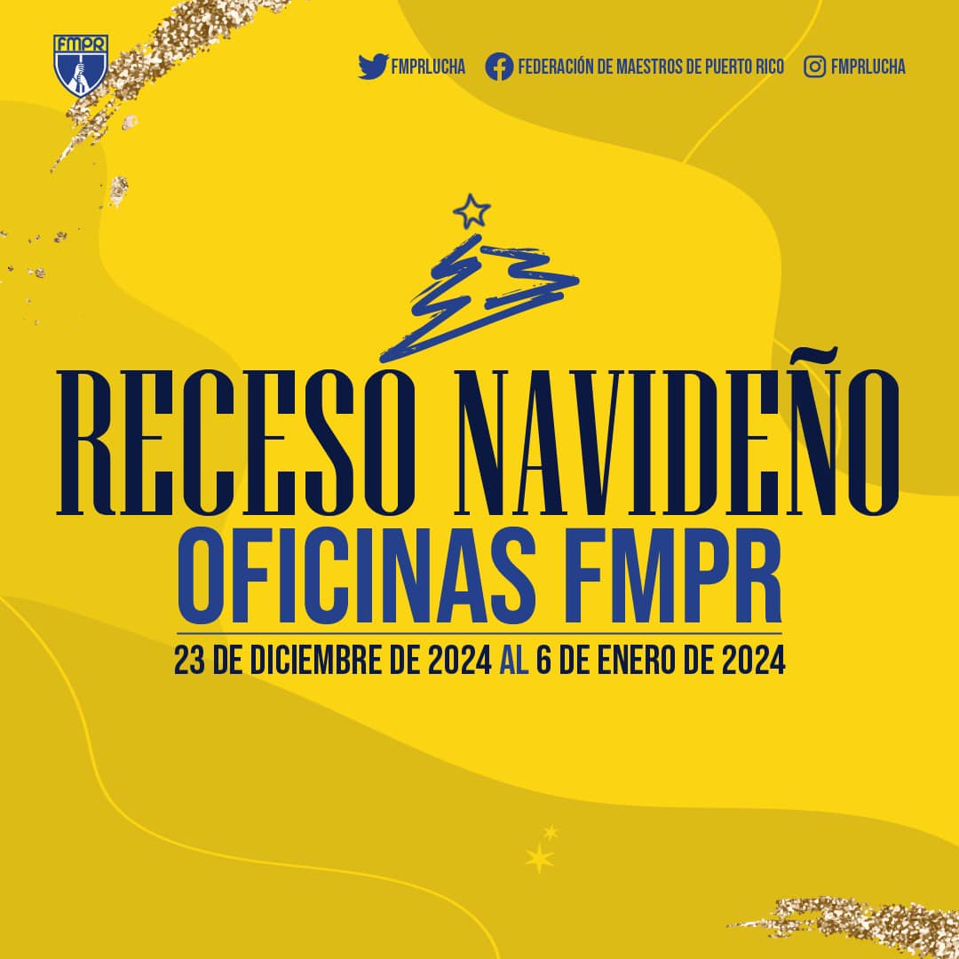 Federación - #FMPRInforma: Las oficinas de la Federación de Maestros y ...
