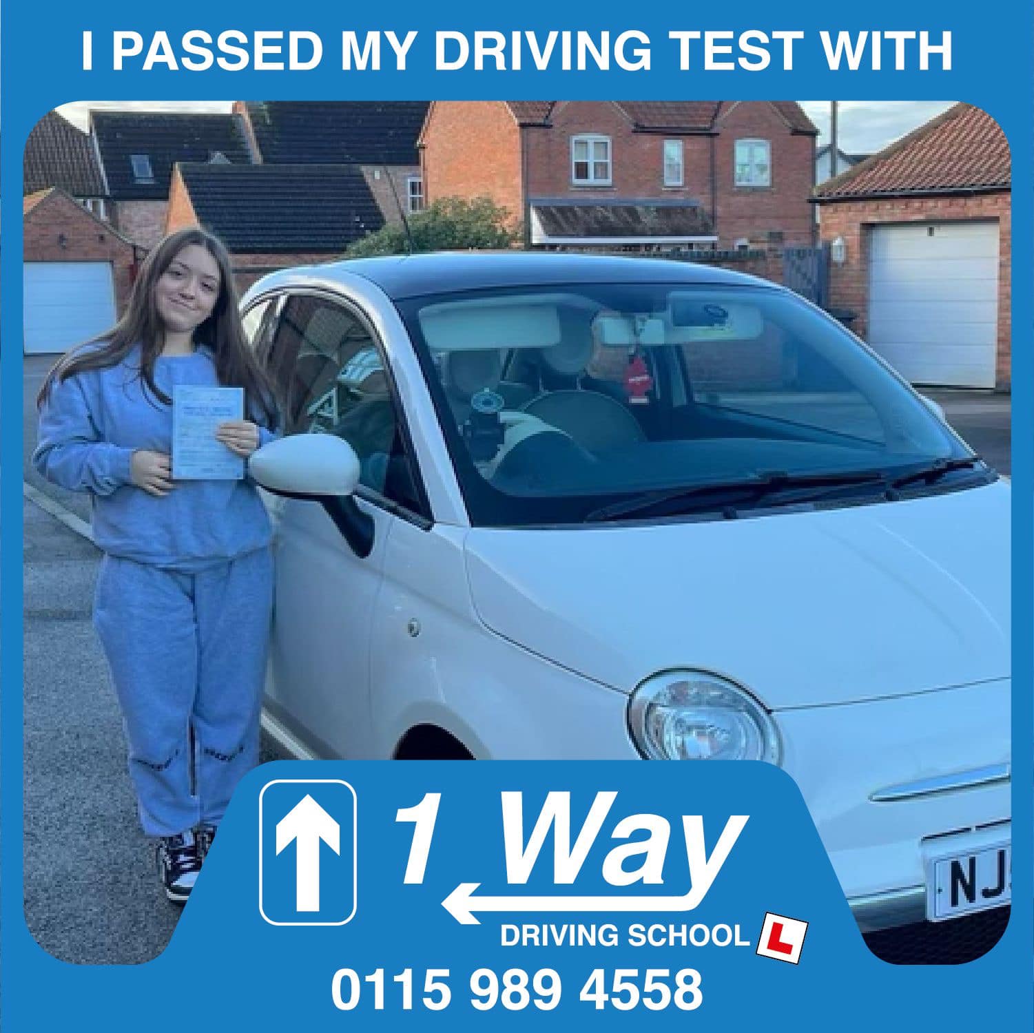 Congratulations to Emily... - 1 Way Driving School Nottingham | Facebook