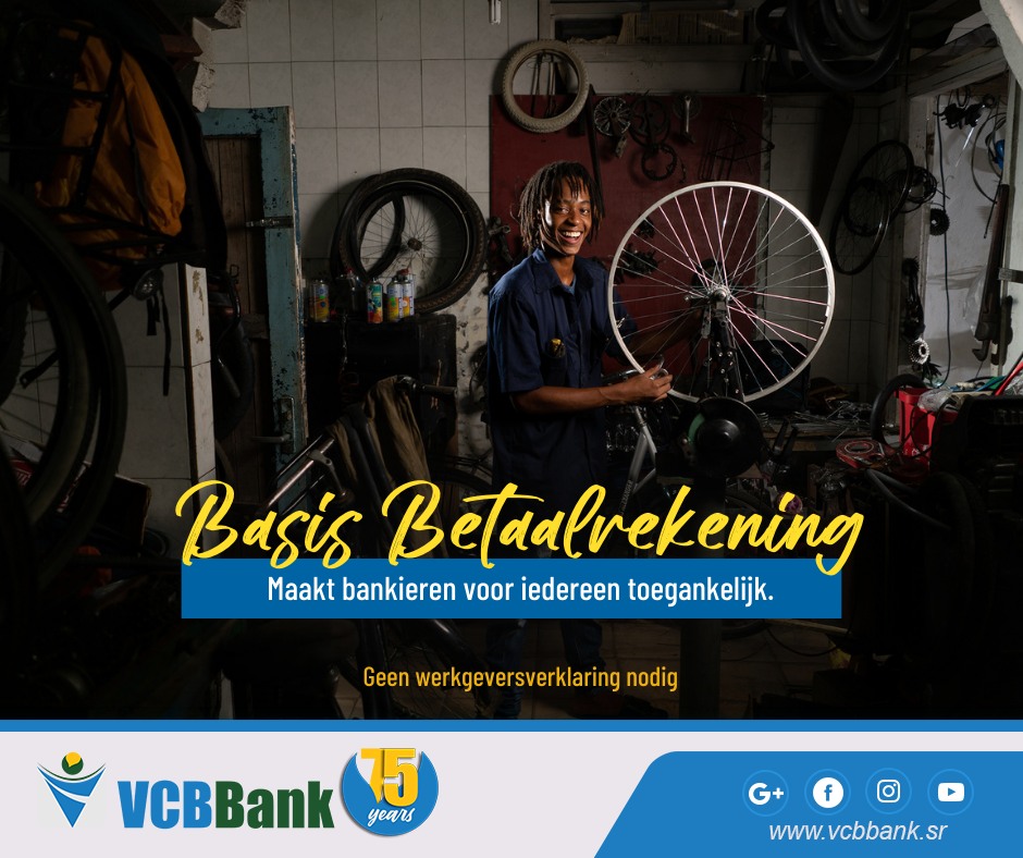 De VCB Basis betaalrekening... - Surinaamse Volkscredietbank | Facebook