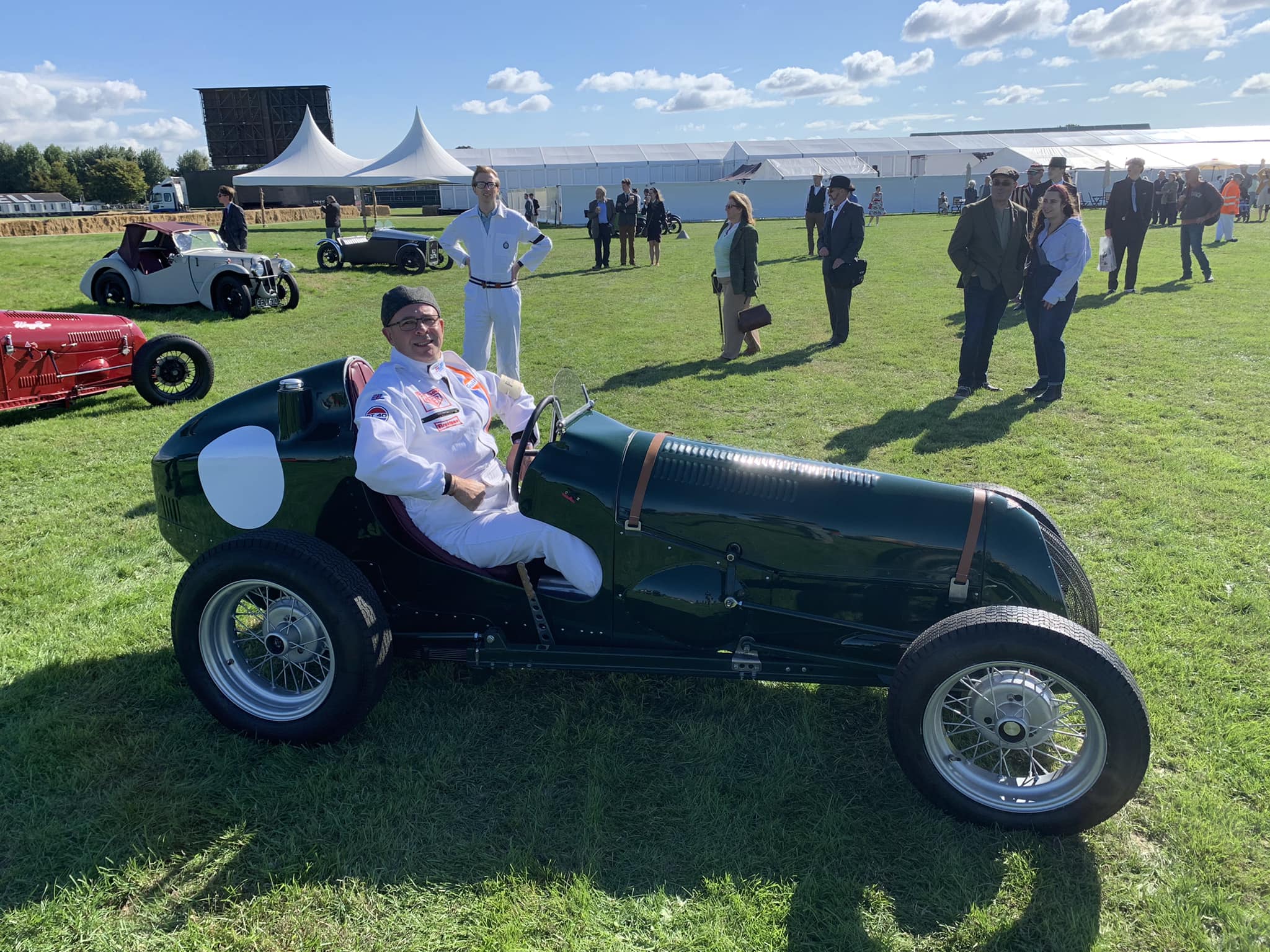 The Austin Wragg racing car and Chris... - Classic and Retro