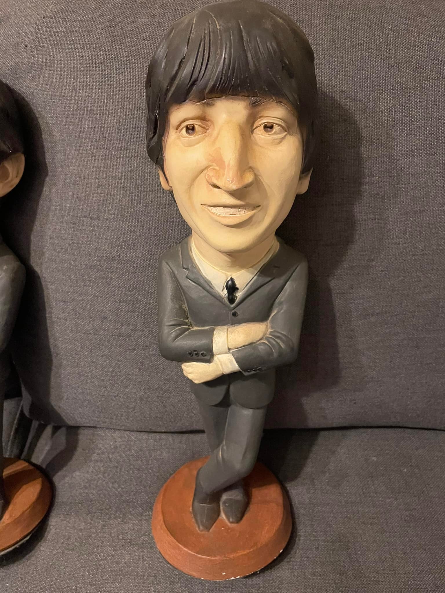 These Esco Statues of The Beatles were made in 1981 and are highly 