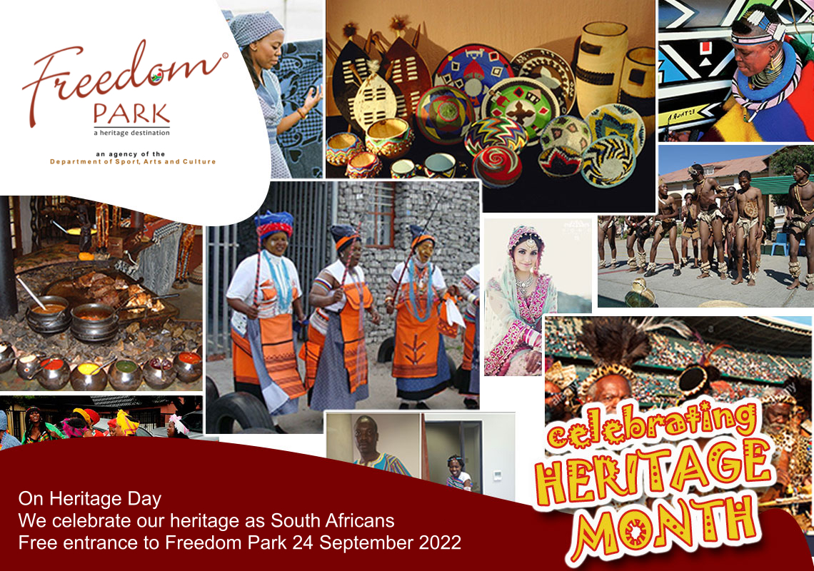 On the 24th September is #HeritageDay... - Freedom Park (SA)