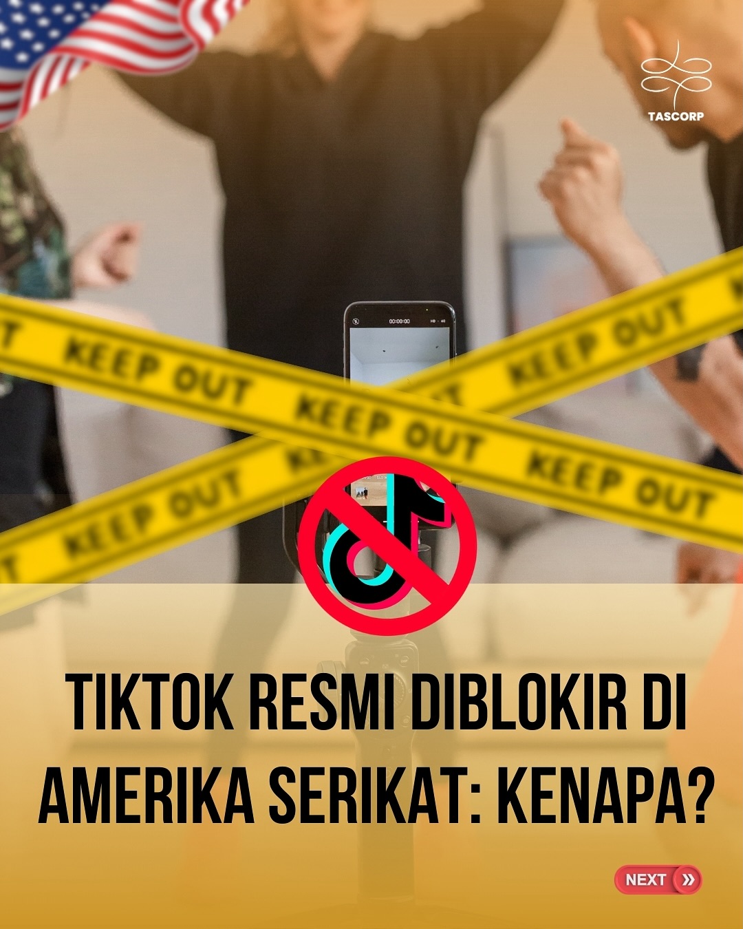 Tascorp - 🎥 Generasi Muda AS Punya Platform Baru? Saat... | Facebook