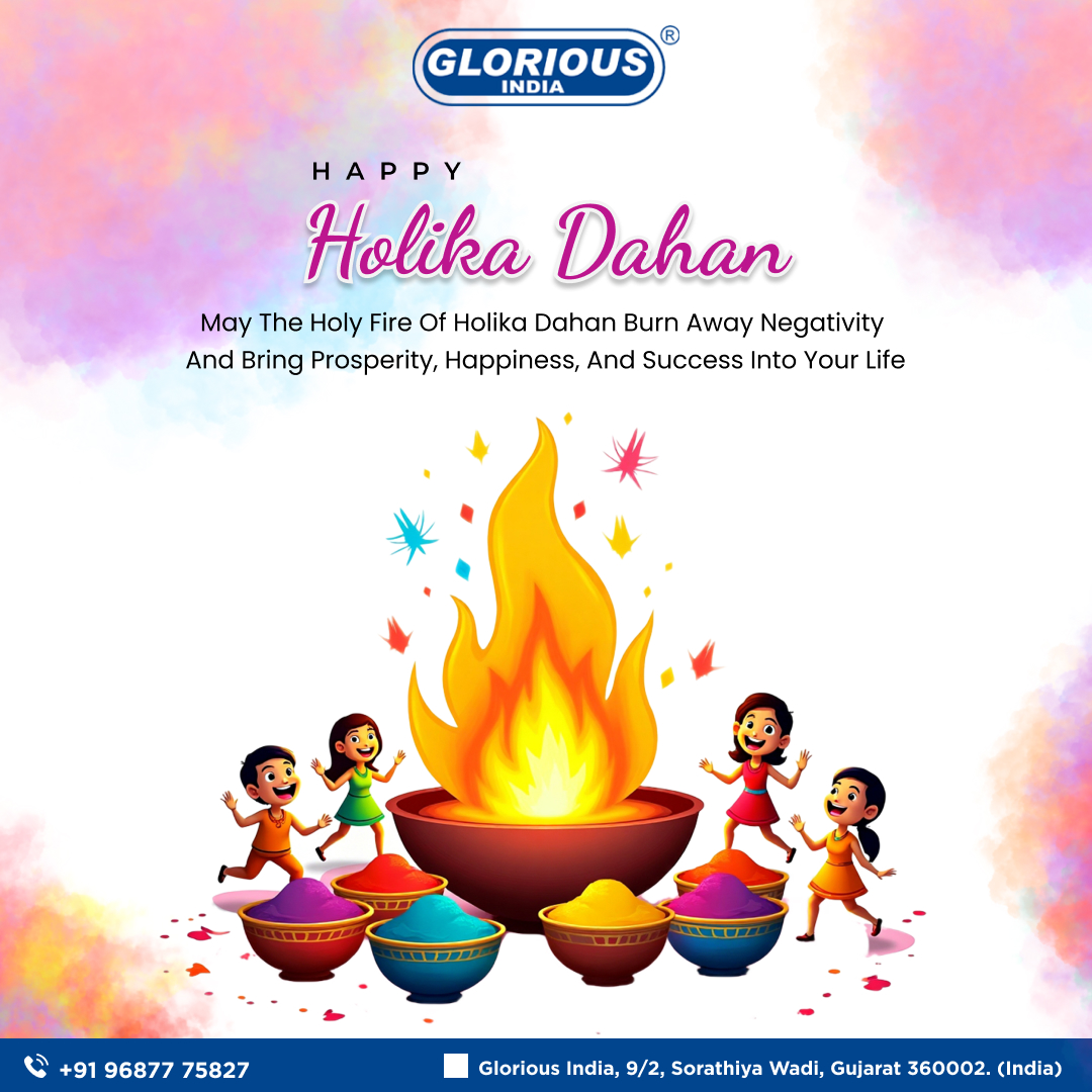 Glorious - 🔥 May the sacred fire of Holika Dahan burn away all ...