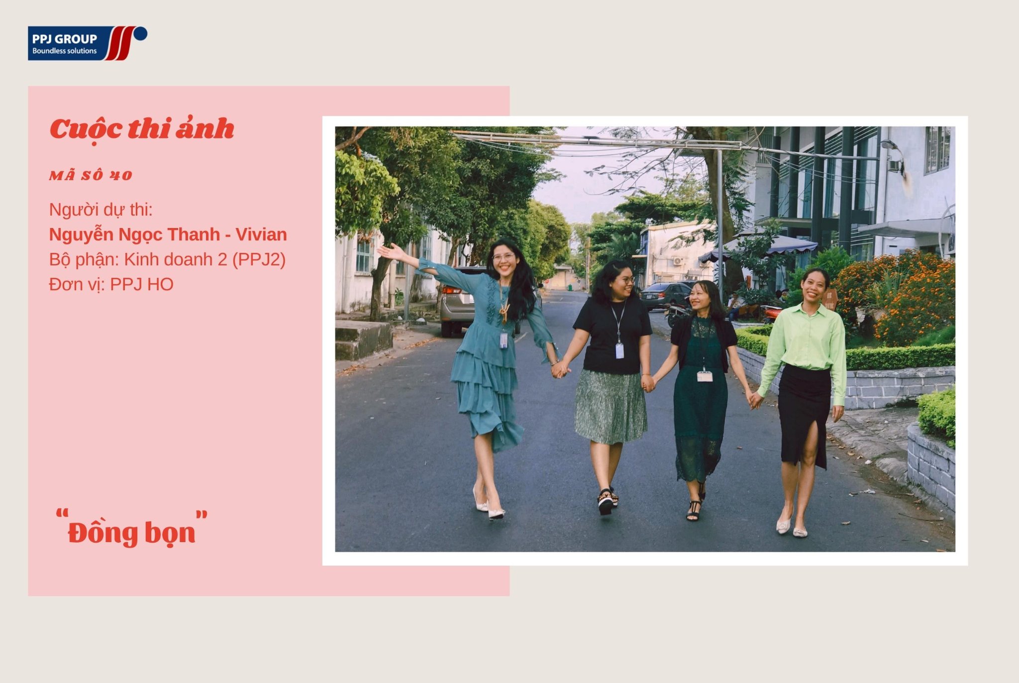 PPJ Group - BÀI DỰ THI CUỘC THI ẢNH “PPJ TRONG MẮT TÔI” Mã số: 40 Người ...