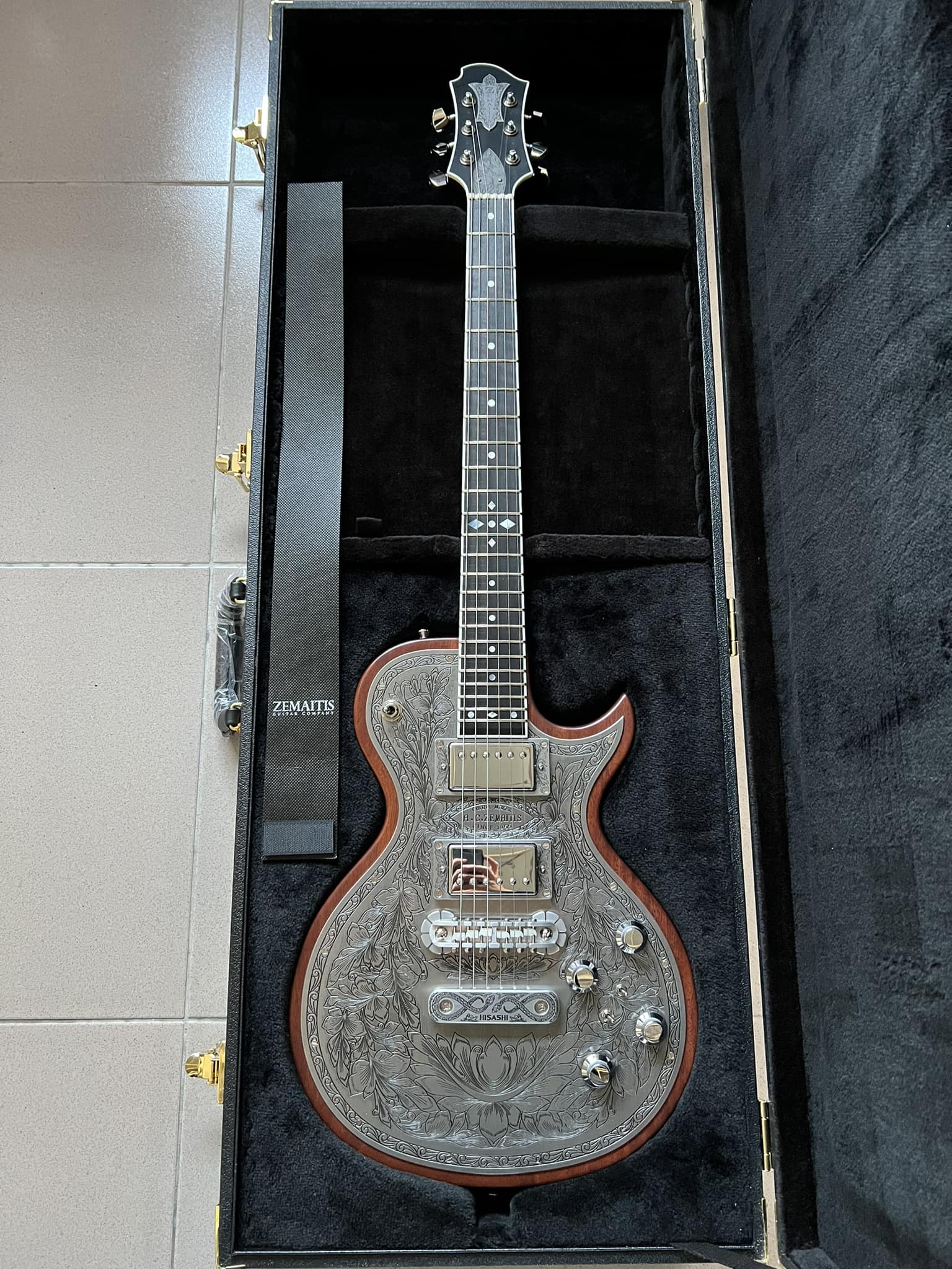 My first Zemaitis guitar, the Hisashi signature model ZEMAITIS