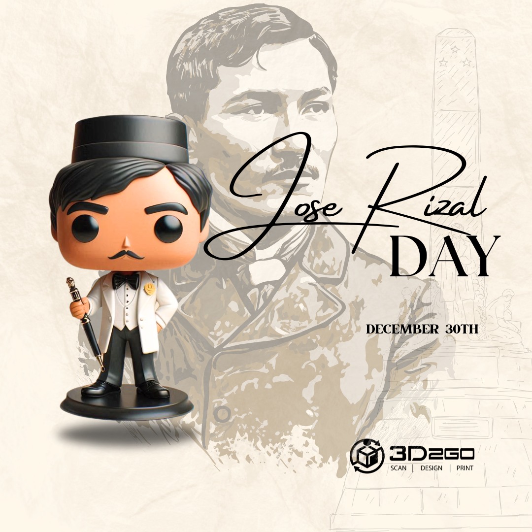 3D2GO 3D Services Philippines - ️ Happy Jose Rizal Day! Did you know ...