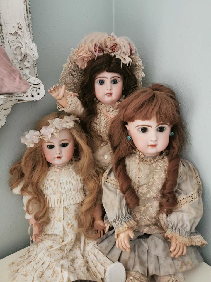 Antique French and German dolls for sale