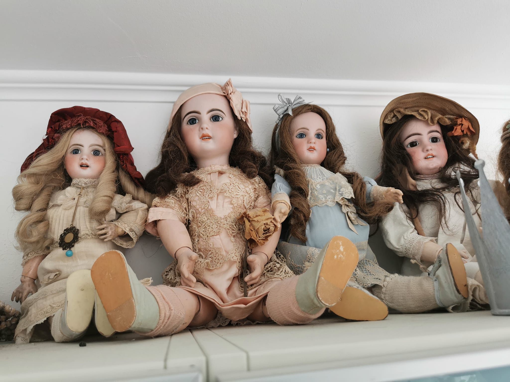 Antique French and German dolls for sale