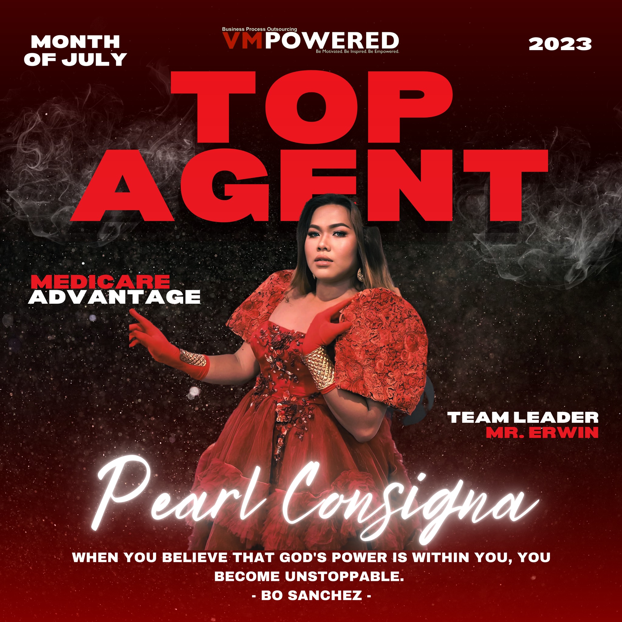 Congratulations to our TOP AGENTS... - VMpowered Corporation