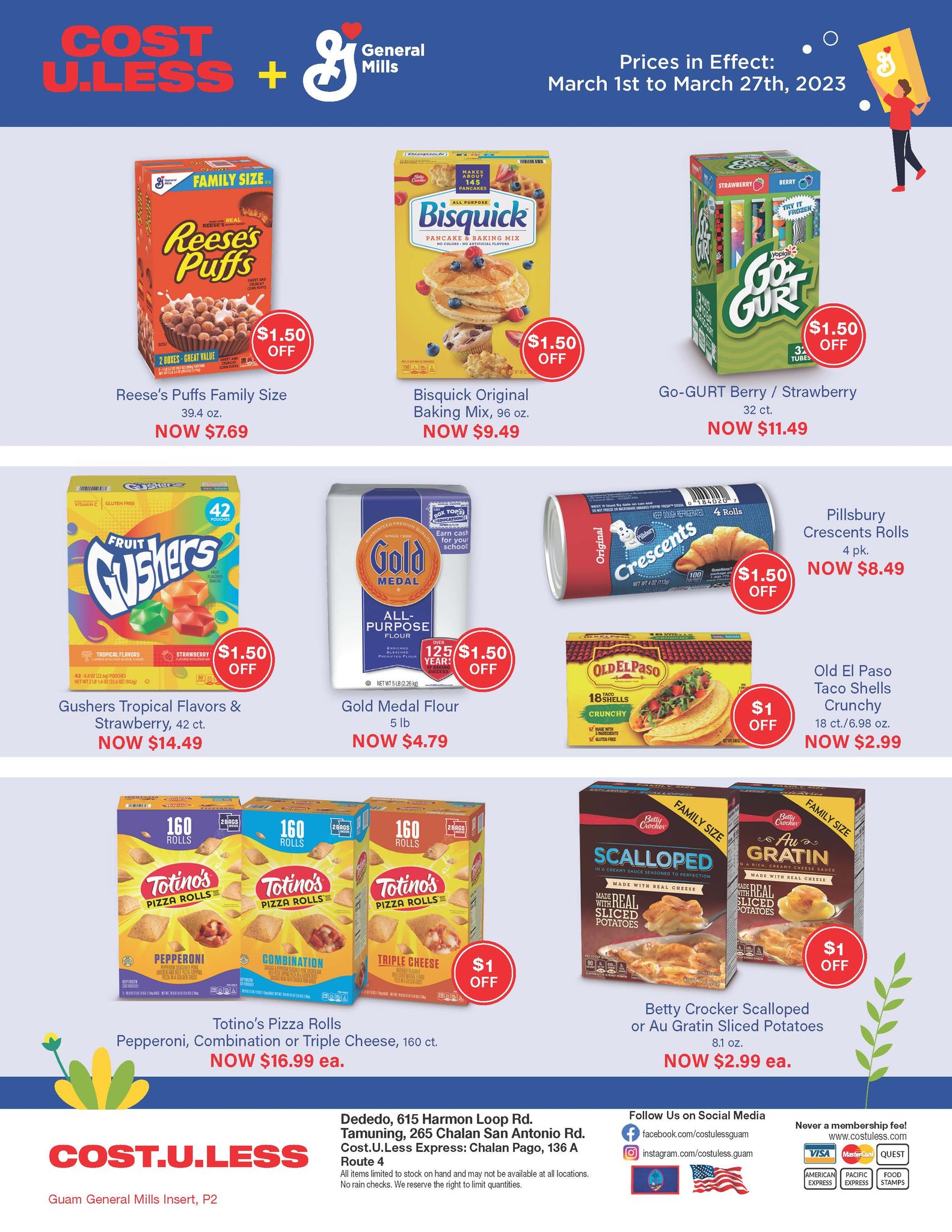 MONTHLY DEALS‼ There's still time to... - Cost.U.Less Guam | Facebook