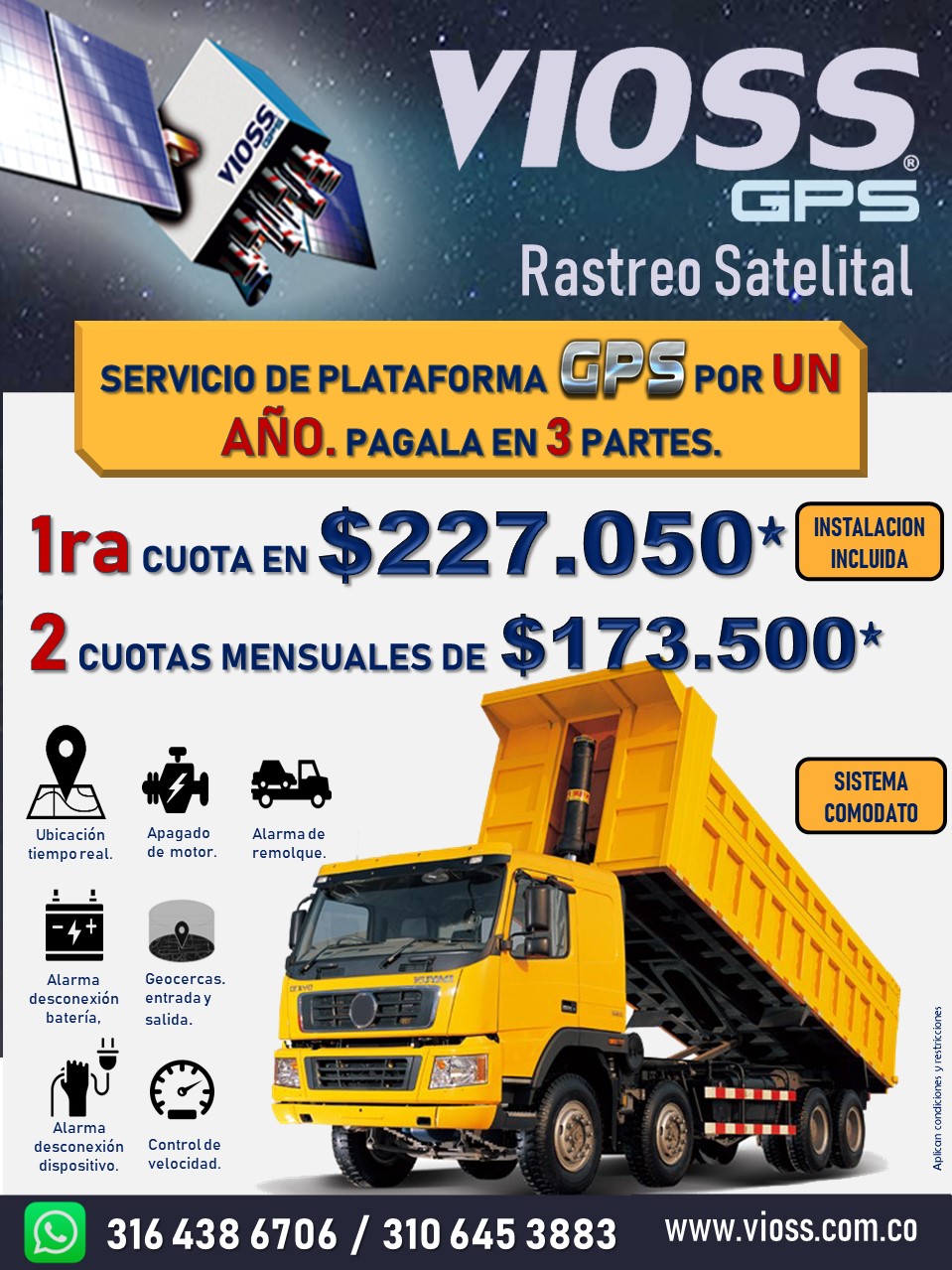 Vioss - Somos VIOSSGPS una empresa dedicada a la comercialización ...