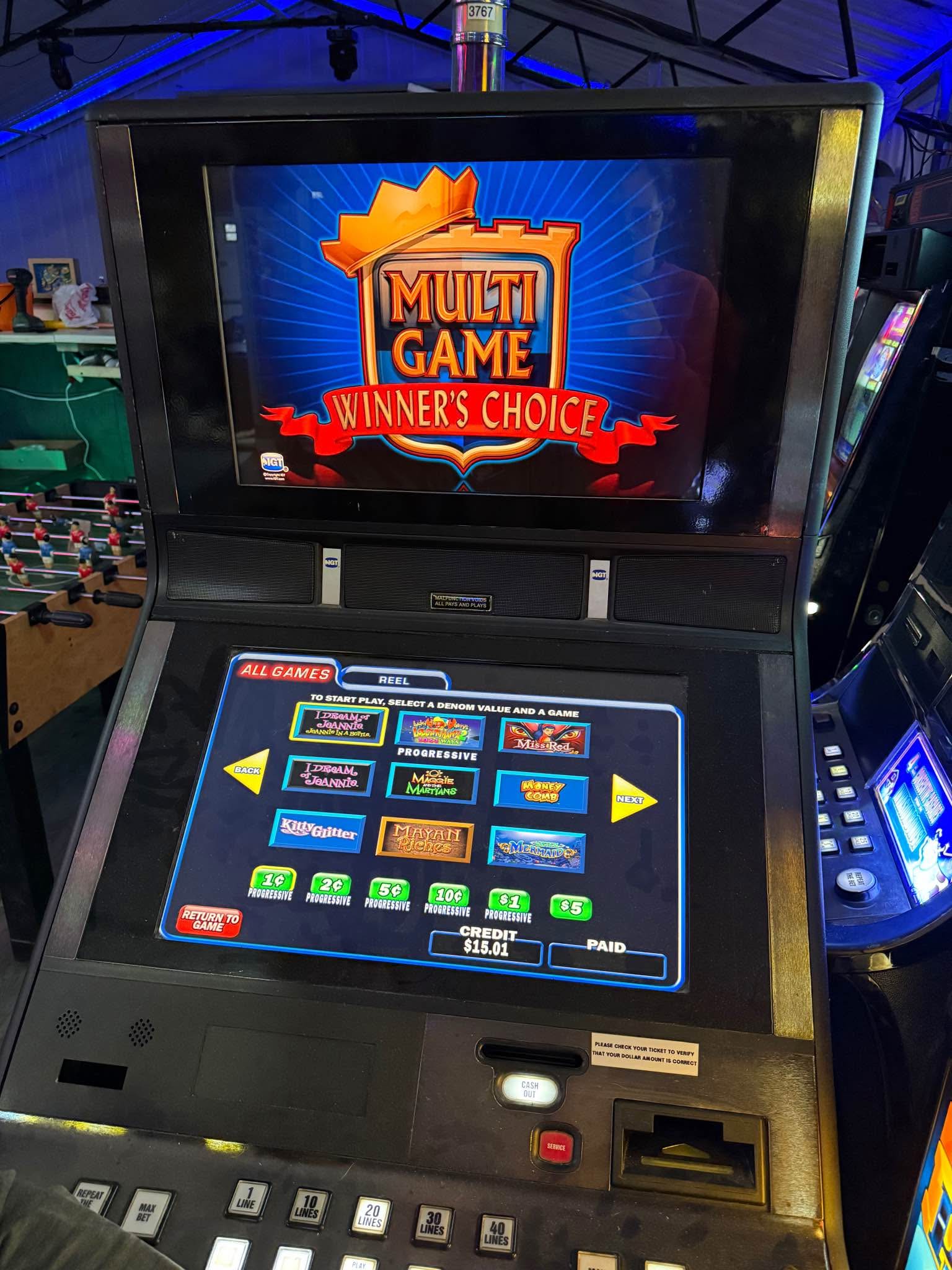 Igt multi game slot machine g22 - Slot Machines - New London, Minnesota ...