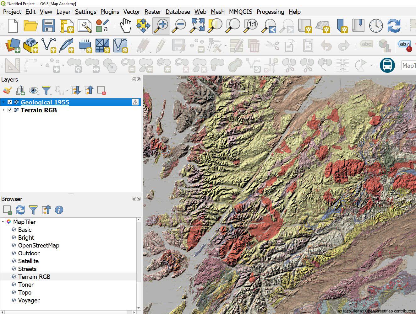 Geógrafo - El mejor mapa base en #qgis más un layaout en... | Facebook