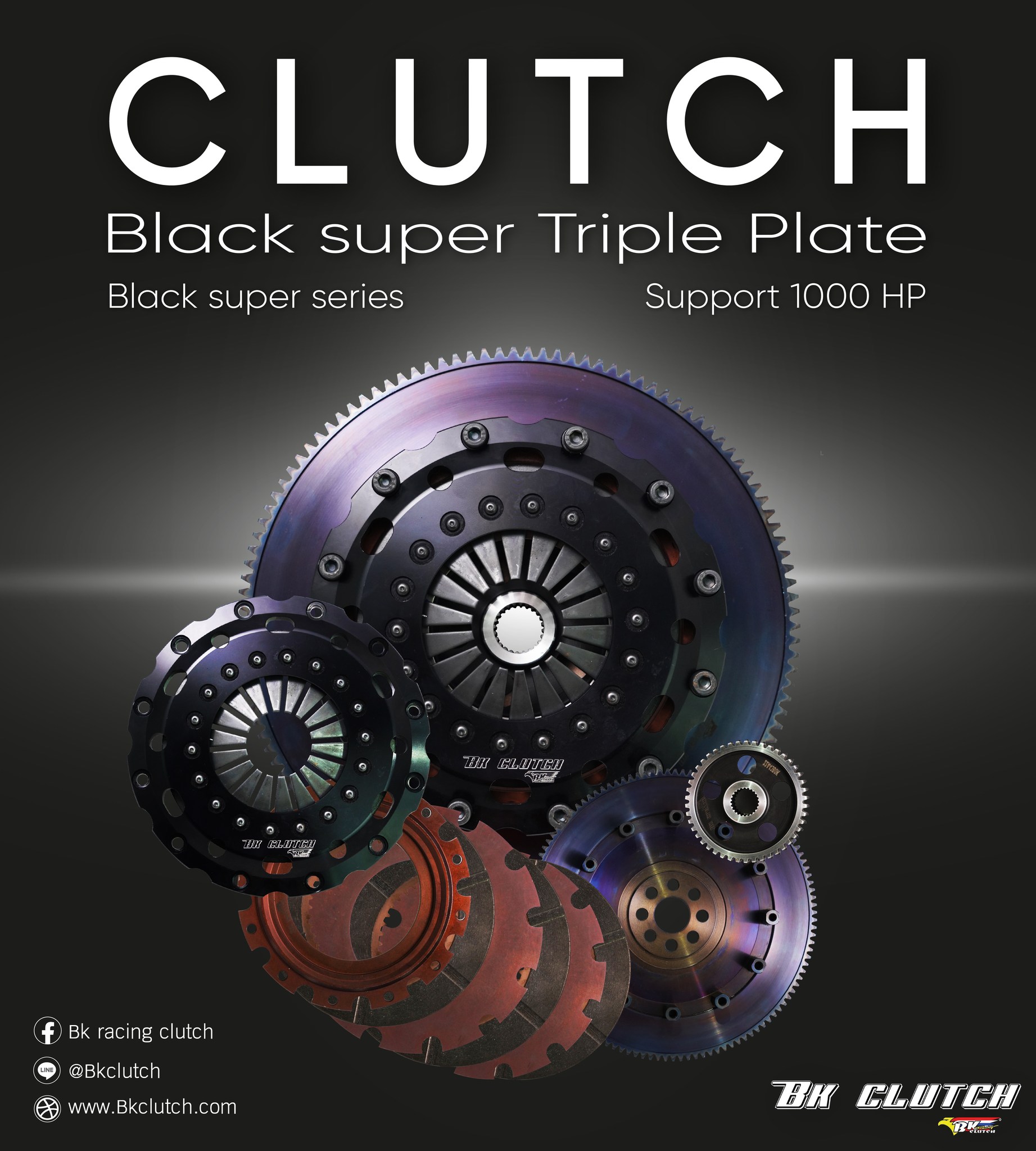 BK CLUTCH BLACK SUPER TRIPLE PLATE... - BK Racing Clutch | Facebook