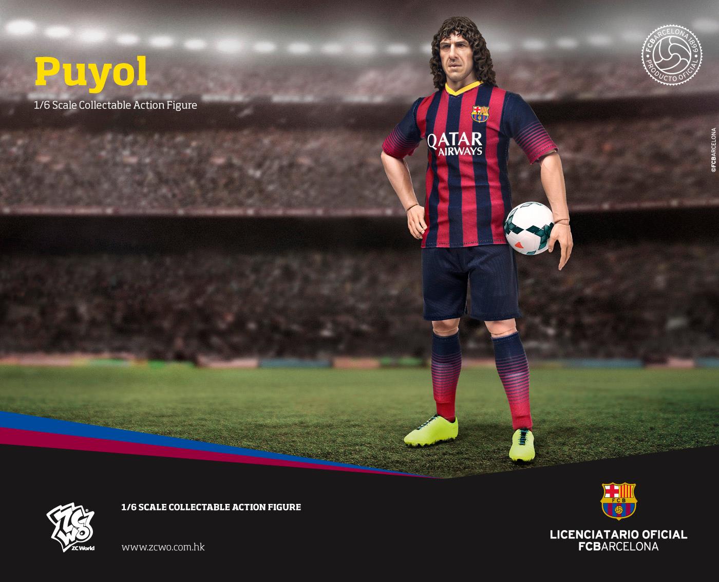 FCBarcelona - Carles Puyol 1/6 Scale Collectible Action Figures