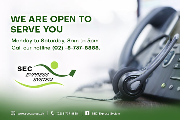 We are now ready to take your SEC... - SEC Express System | Facebook