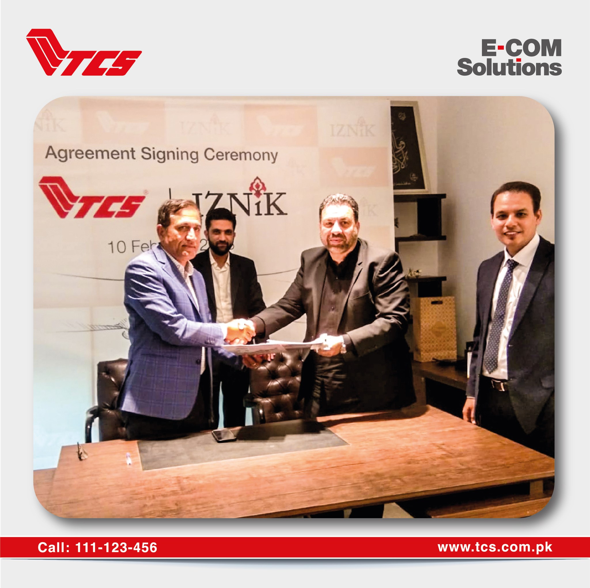 TCS - TCS, and Iznik have signed a memorandum to extend...