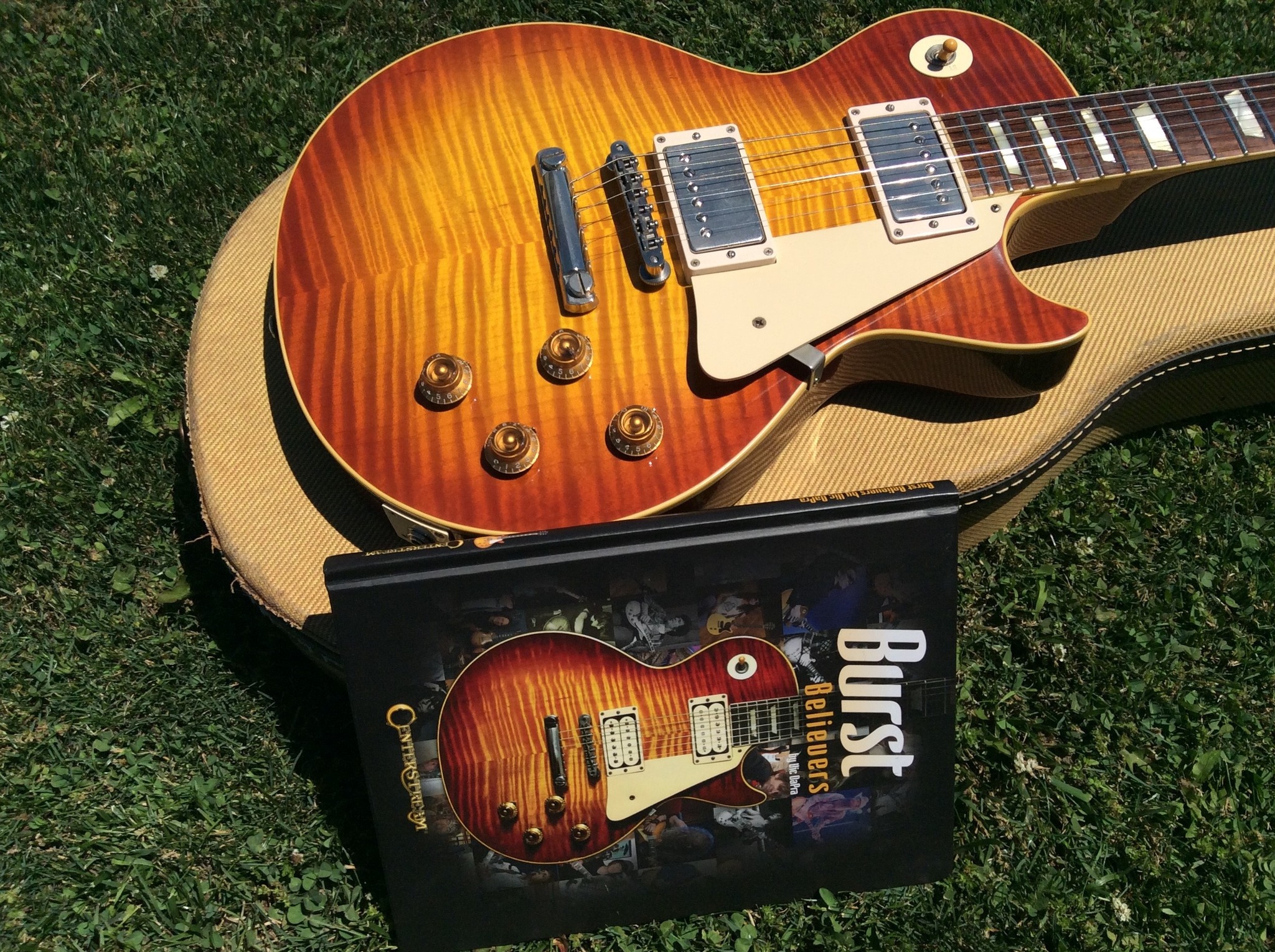 Illustration of Vic Dapra's '59 Les Paul #9 0850