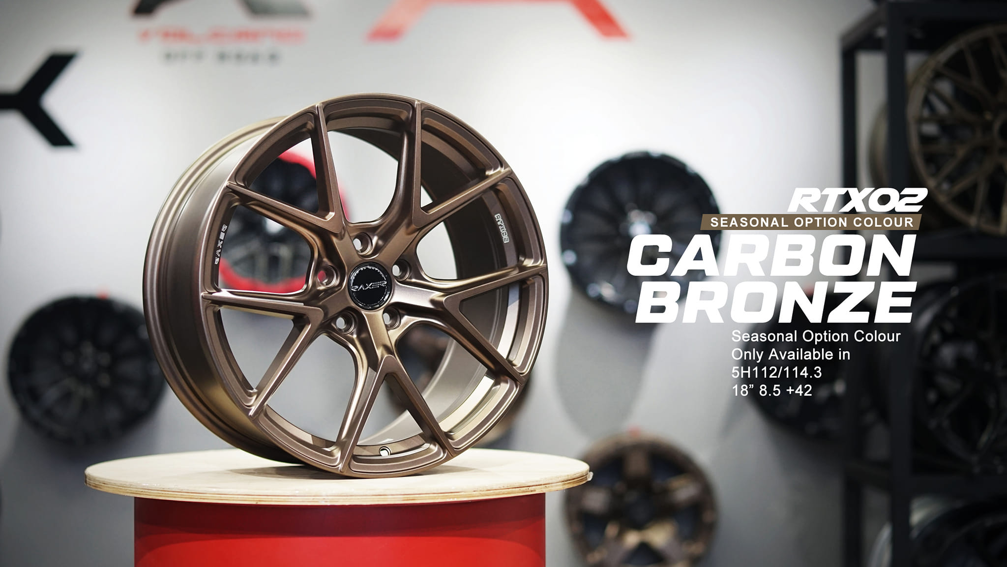 Raxer Wheels - Introducing the NEW finishing carbon bronze... | Facebook