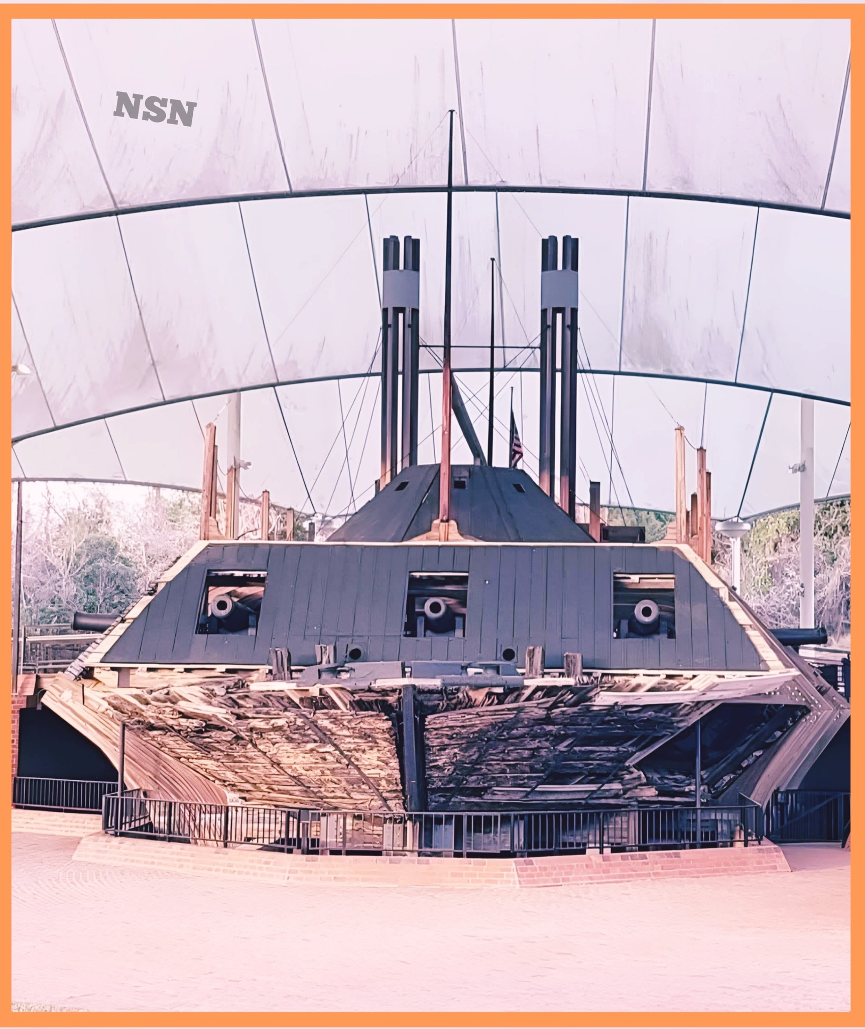 8-inch chambered shell gun of USS Cairo | Vicksburg, MS