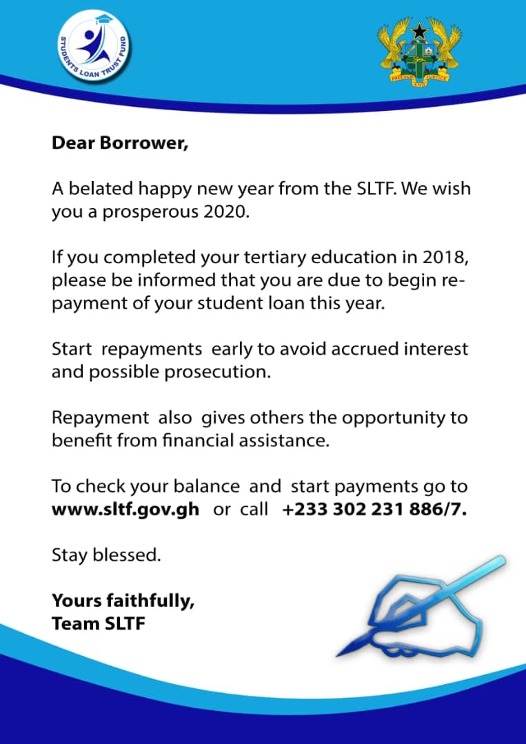 Students Loan Trust Fund... - Students Loan Trust Fund Ghana