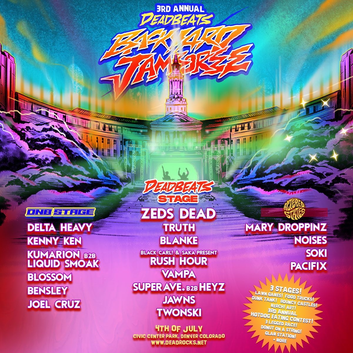 SET TIMES, GET YA SET TIMES HERE 🗣️🌭 Only TWO more sleeps 'til