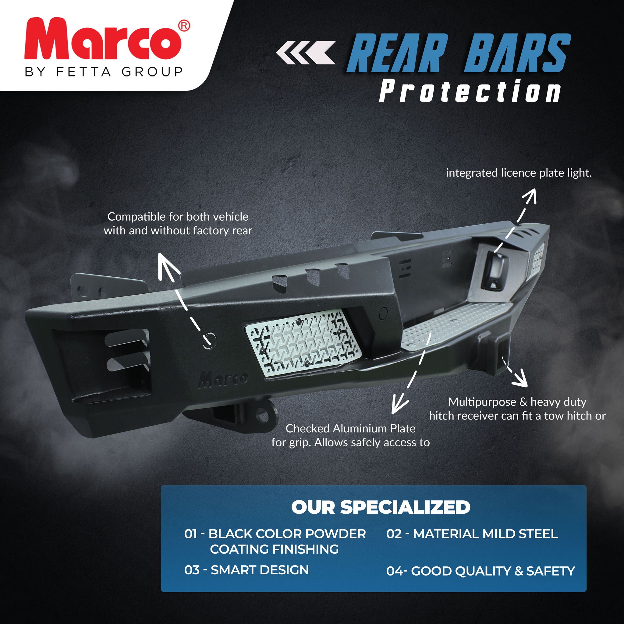 MARCO - Our protection rear bar are manufactured to... | Facebook