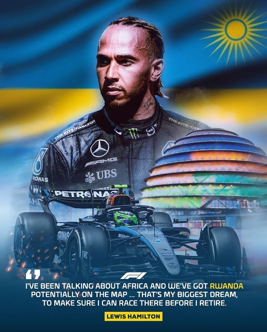 Sir Lewis Hamilton will visit... - Rwandan Girls Official | Facebook