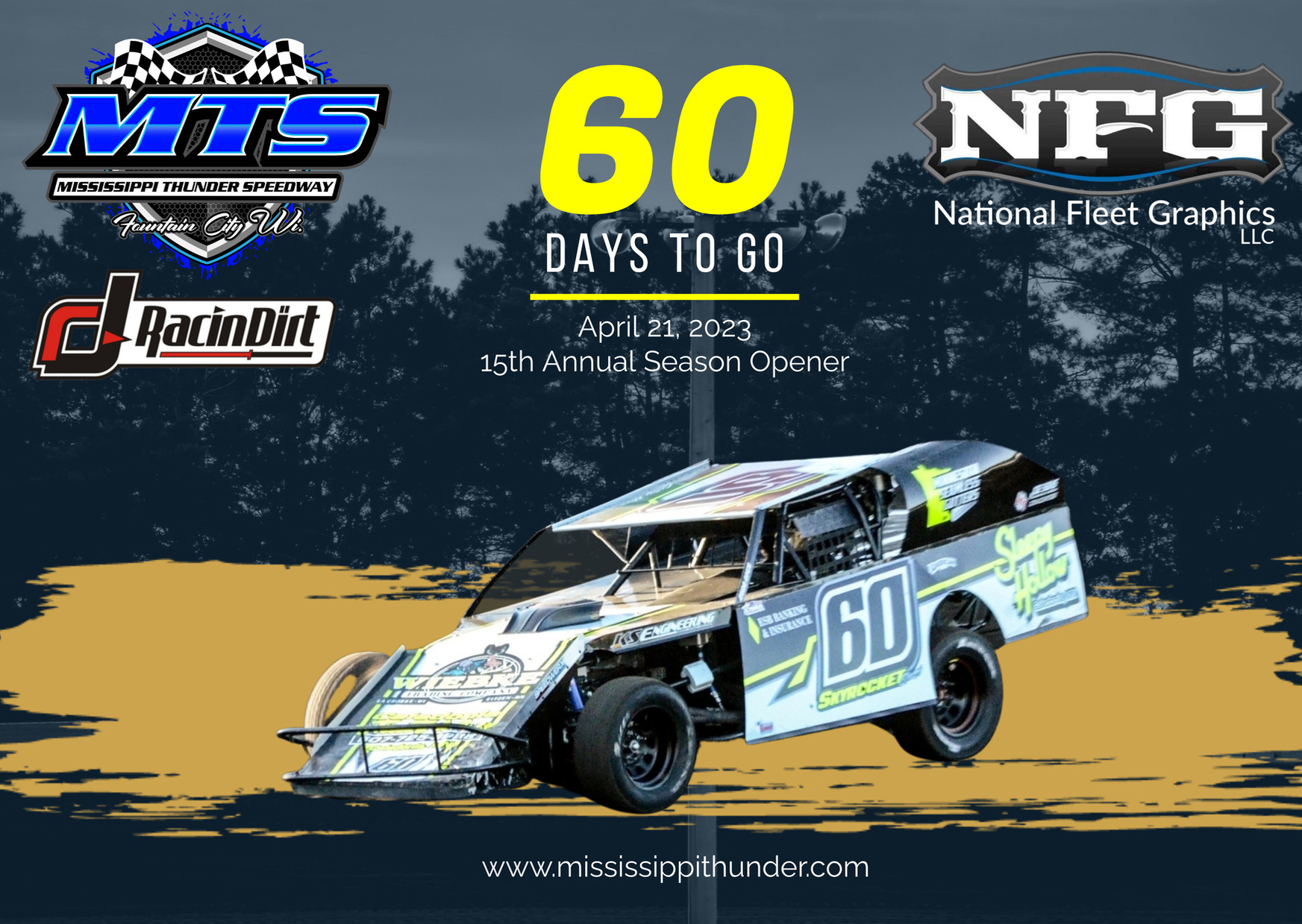 Mississippi Thunder Speedway - We are Colby Mann Racing (#60 USRA B-Mod ...