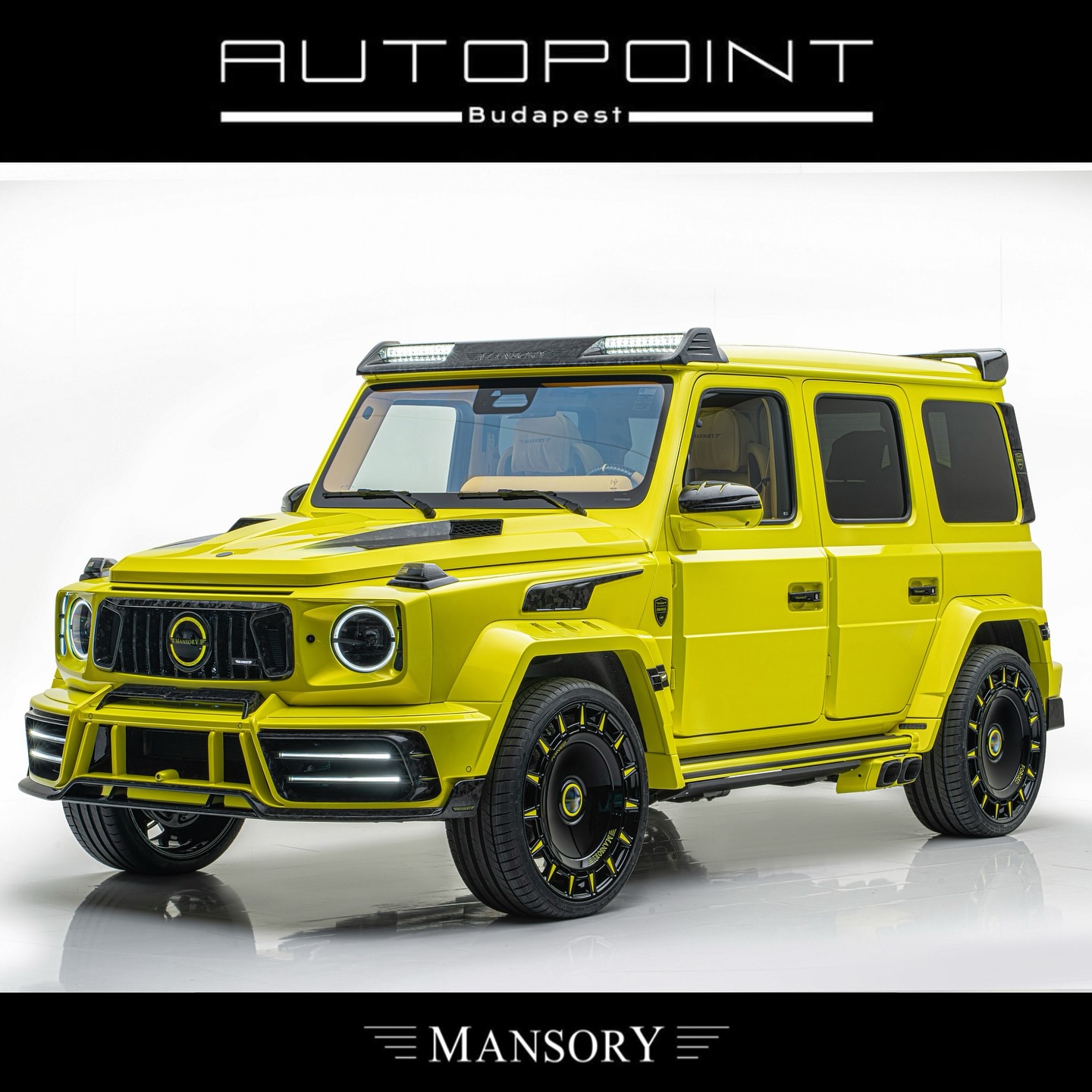 Autopoint Budapest - Introducing the 2025 MANSORY Gronos 💛 Based on the ...