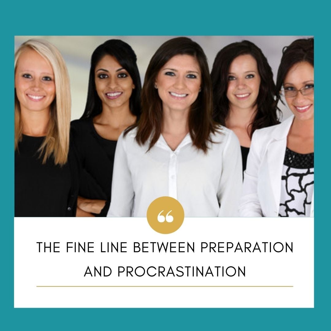 We Are Vitality - THE FINE LINE BETWEEN PREPARATION AND...